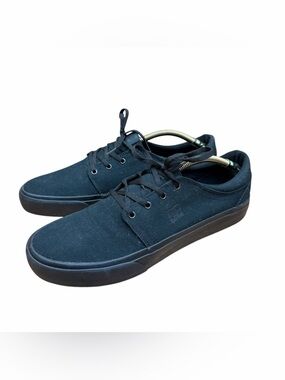 DC Men’s size 13 Black Low-Top Canvas Skate Sneakers